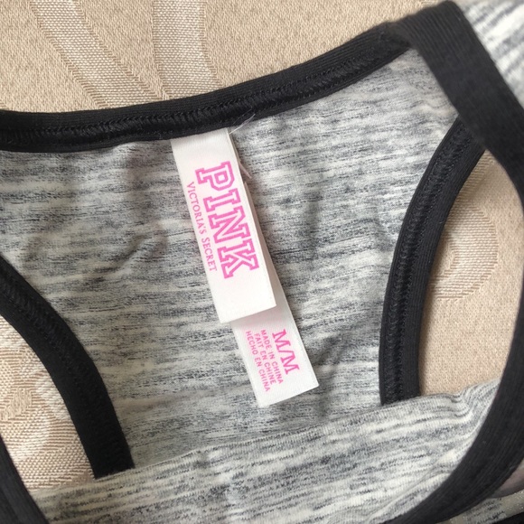 VS Pink Unlined Racerback Sports Bra - Picture 4 of 4